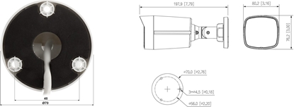 Attēls no Kamera IP Dahua Technology KAMERA IP IPC-HFW1239TL1-A-IL-0360B Smart Dual Light - 1080p 3.6mm DAHUA