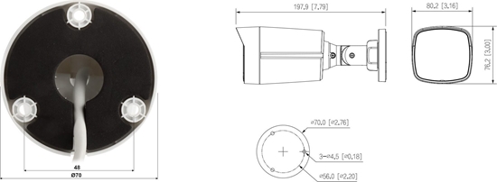Picture of Kamera IP Dahua Technology KAMERA IP IPC-HFW1239TL1-A-IL-0360B Smart Dual Light - 1080p 3.6mm DAHUA