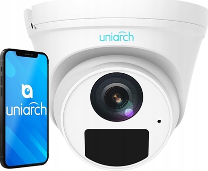Attēls no Kamera IP Uniarch Uniarch IPC-T125-APF28 kamera przemysowa Wieyczka Kamera bezpieczestwa IP Wewntrz i na wolnym powietrzu 2592 x 1944 px Sufit