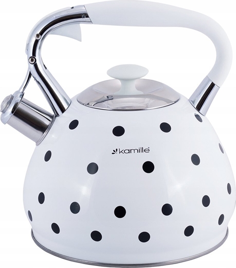 Picture of Kamille CZAJNIK NIEELEKTRYCZNY 0695WH BIAY 3 L