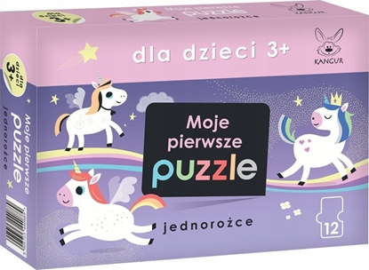 Picture of Kangur Dla Dzieci 3+. Moje pierwsze puzzle Jednoroce Kangur