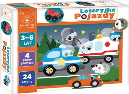 Attēls no Kangur Loteryjka. Pojazdy gra Kangur