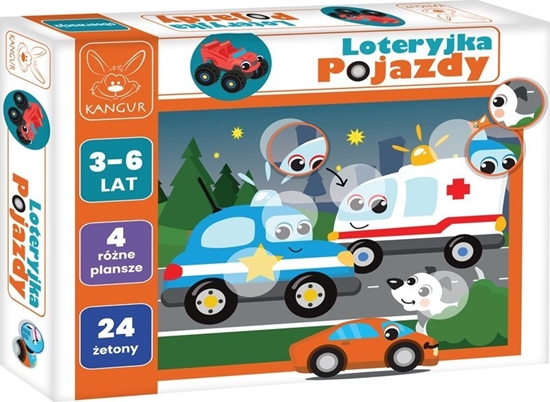 Picture of Kangur Loteryjka. Pojazdy gra Kangur