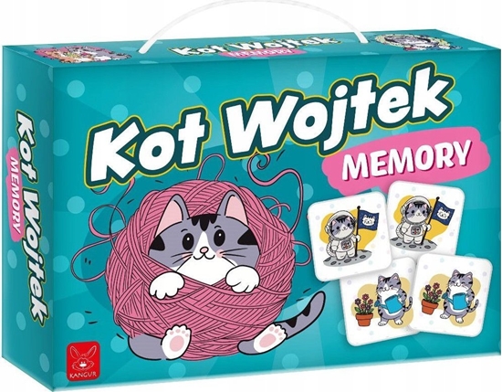 Picture of Kangur Memory. Kot Wojtek gra Kangur