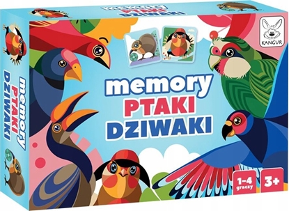 Picture of Kangur Memory. Ptaki Dziwaki gra Kangur