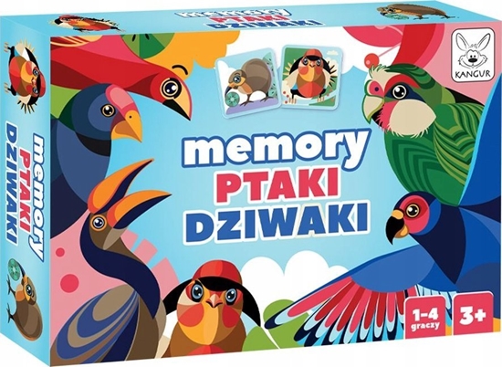 Picture of Kangur Memory. Ptaki Dziwaki gra Kangur