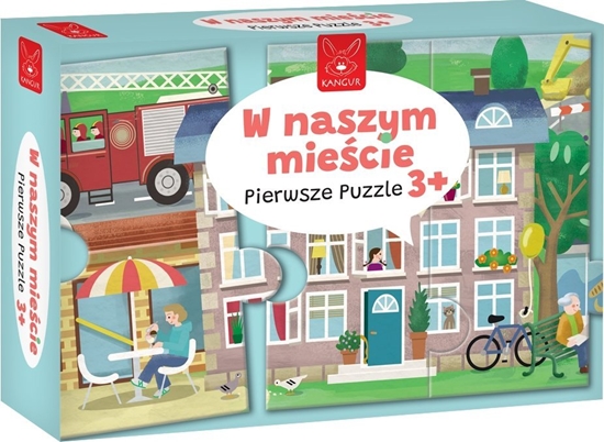 Picture of Kangur Pierwsze puzzle. W naszym miecie Kangur