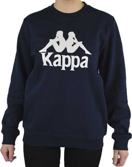Picture of Kappa Kappa Sertum Junior Sweatshirt 703797J-19-4024 granatowe