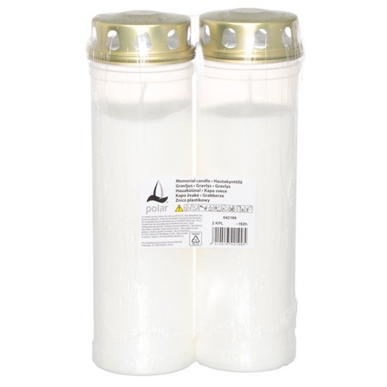 Picture of Kapu svece Polar 152h 2gab.