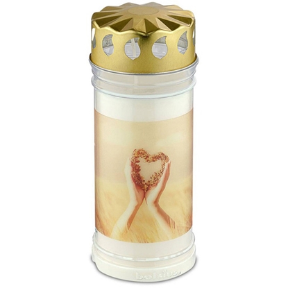 Picture of Kapu svece traukā ar vāciņu Bolsius Vainags