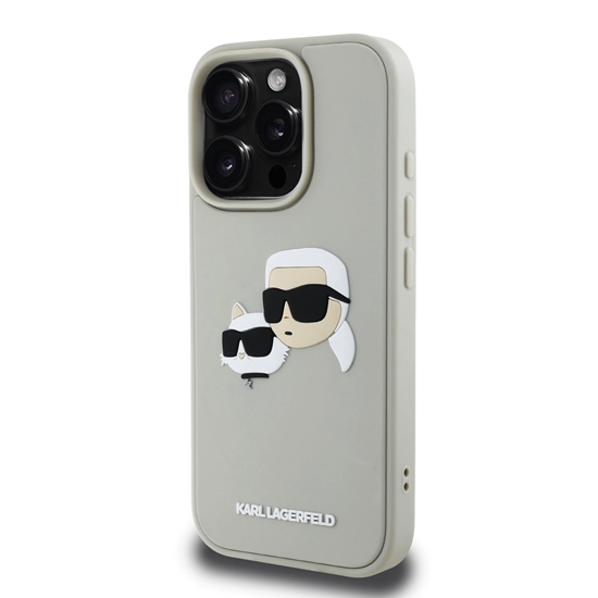 Picture of Karl Lagerfeld 3D Rubber Double Heads Case for Apple iPhone 16 Pro Max
