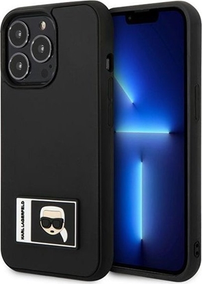 Attēls no Karl Lagerfeld Etui do iPhone 13 Pro Max 6,7" czarny/black hardcase Ikonik Patch