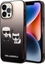 Attēls no Karl Lagerfeld Etui Karl Lagerfeld do iPhone 14 Pro 6,1" hardcase czarny/black Gradient Ikonik Karl & Choupette