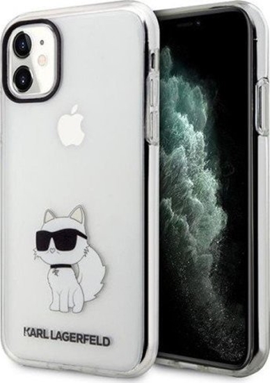 Picture of Karl Lagerfeld Etui Karl Lagerfeld KLHCN61HNCHTCT Apple iPhone 11/XR transparent hardcase Ikonik Choupette