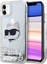Attēls no Karl Lagerfeld Etui Karl Lagerfeld KLHCN61LNCHCS Apple iPhone 11/XR srebrny/silver hardcase Glitter Choupette Head