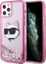 Attēls no Karl Lagerfeld Etui Karl Lagerfeld KLHCP12MLNCHCP Apple iPhone 12/12 Pro róowy/pink hardcase Glitter Choupette Head