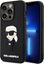 Picture of Karl Lagerfeld Etui Karl Lagerfeld KLHCP14L3DRKINK Apple iPhone 14 Pro czarny/black hardcase Rubber Ikonik 3D