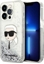 Picture of Karl Lagerfeld Etui Karl Lagerfeld KLHCP14LLNKHCH Apple iPhone 14 Pro srebrny/silver hardcase Glitter Karl Head