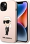 Изображение Karl Lagerfeld Etui KLHCP14MSNIKBCP Apple iPhone 14 Plus hardcase róowy/pink Silicone Ikonik