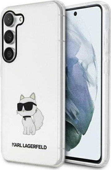 Picture of Karl Lagerfeld Etui Karl Lagerfeld KLHCS23MHNCHTCT Samsung Galaxy S23+ Plus transparent hardcase Ikonik Choupette