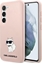 Attēls no Karl Lagerfeld Etui Karl Lagerfeld KLHCS23MSNCHBCP Samsung Galaxy S23+ Plus hardcase róowy/pink Silicone Choupette