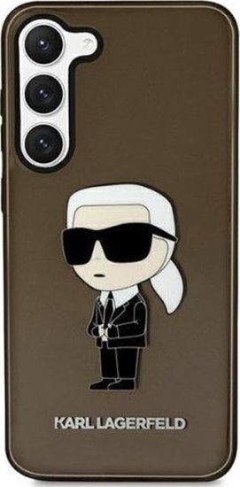 Picture of Karl Lagerfeld Etui Karl Lagerfeld KLHCS23SHNIKTCK Samsung Galaxy S23 czarny/black hardcase Ikonik Etui Karl Lagerfeld