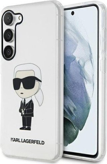 Picture of Karl Lagerfeld Etui Karl Lagerfeld KLHCS23SHNIKTCT Samsung Galaxy S23 transparent hardcase Ikonik Etui Karl Lagerfeld