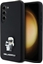 Attēls no Karl Lagerfeld Etui Karl Lagerfeld KLHCS23SSMHKCNPK Samsung Galaxy S23 hardcase Silicone Karl&Choupette Metal Pin czarny/black