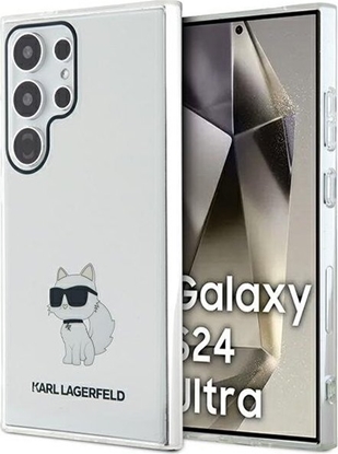 Attēls no Karl Lagerfeld Etui Karl Lagerfeld KLHCS24LHNCHTCT Samsung Galaxy S24 Ultra hardcase IML Choupette transparent