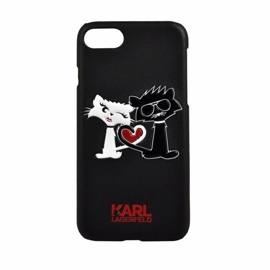 Picture of Karl Lagerfeld KLHCS8LCL1BK S8 Plus G955 hardcase 