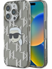 Изображение Karl Lagerfeld IML Karl Head Electroplated Back Case for Apple iPhone 16 Pro