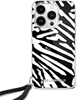 Picture of Karl Lagerfeld IML Zebra Pattern & Cord Back Case for Apple iPhone 16