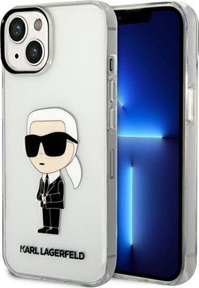Attēls no Karl Lagerfeld IML Ikonik NFT Case for iPhone 14 Plus / transparent