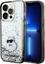 Изображение Karl Lagerfeld Karl Lagerfeld KLHCP14LLKCNSK iPhone 14 Pro 6.1" transparent hardcase Liquid Glitter Choupette