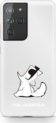 Attēls no Karl Lagerfeld Karl Lagerfeld KLHCS21LCFNRC S21 Ultra G998 hardcase transparent Choupette Fun