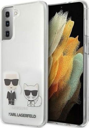 Attēls no Karl Lagerfeld Karl Lagerfeld KLHCS21MCKTR S21+ G996 hardcase Transparent Karl & Choupette