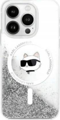 Attēls no Karl Lagerfeld case for iPhone 16 6,1" KLHMP16SLGC