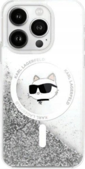 Picture of Karl Lagerfeld case for iPhone 16 6,1" KLHMP16SLGC