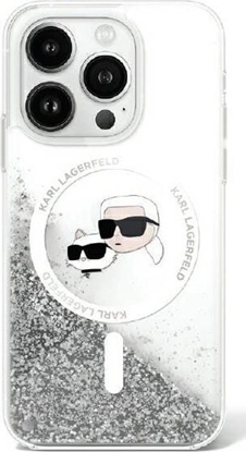 Attēls no Karl Lagerfeld case for iPhone 16 6,1" KLHMP16SLGK