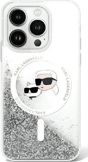 Изображение Karl Lagerfeld case for iPhone 16 6,1" KLHMP16SLGK