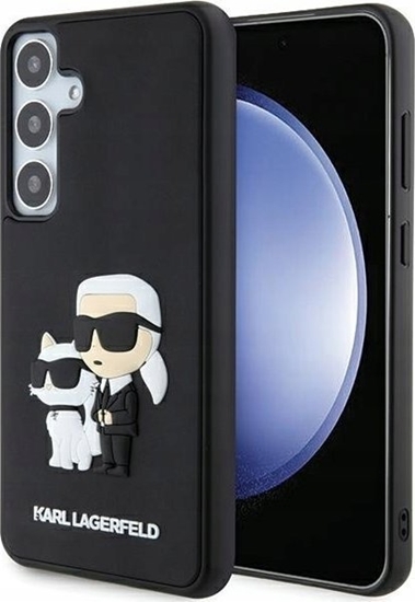 Picture of Karl Lagerfeld KARL LAGERFELD SAM S24+ RUBBER KC NFT KLHCS24M3DRKCNK BLACK
