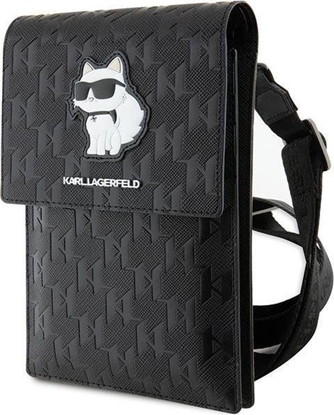 Изображение Karl Lagerfeld Torebka KLWBSAKHPCK czarny/black Saffiano Monogram Choupette