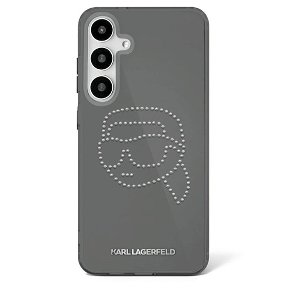 Picture of Karl Lagerfeld Liquid Silicone K&CH Heads MagSafe Case for Samsung Galaxy S25