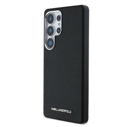 Picture of Karl Lagerfeld PU Saffiano Metal Logo and Frame Case for Samsung Galaxy S25 Ultra