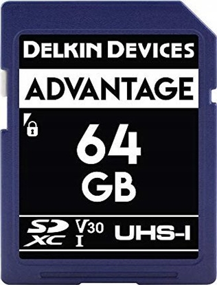 Изображение Karta Delkin SD Advantage 660X UHS-I U3 (V30) R100/W80 64GB