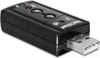 Изображение Delock External USB 2.0 Sound Adapter Virtual 7.1 - 24 bit / 96 kHz with S/PDIF