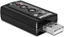 Изображение Delock External USB 2.0 Sound Adapter Virtual 7.1 - 24 bit / 96 kHz with S/PDIF