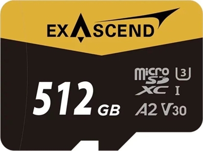 Picture of Karta ExAscend Catalyst MicroSDXC 512 GB UHS-I/U3 A2 V30 (EX512GUSDU1-AD)