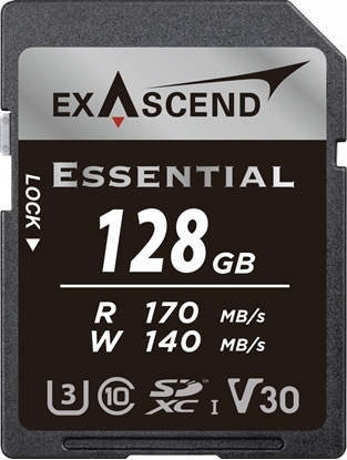 Изображение Karta ExAscend Karta pamici ExAscend Essential UHS-I V30 128GB