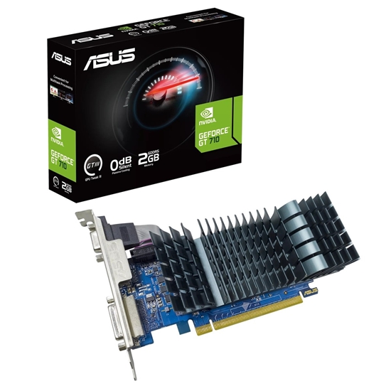 Picture of Karta graficzna GeForce GT 710 2GB GDDR5 EVO 64 bit DVI-D/DSUB/HDMI